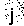 j